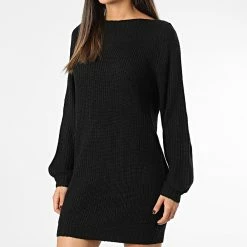Acheter 🤩 Robe Pull Femme Whitney 15234103 Noir de Only 🧨