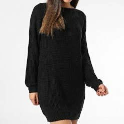 Acheter 🤩 Robe Pull Femme Whitney 15234103 Noir de Only 🧨 -Promos Only Boutique only 339284 15234103 BLACK BLACK PL 20221011T155239 03