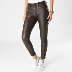 Les meilleures critiques de ⌛ Jean Skinny Femme Wauw Marron de Only 🌟