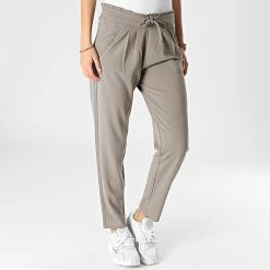 Remise 👏 Pantalon Catia Femme Beige de Only 🔔 -Promos Only Boutique only 339416 15208415 DRIFTWOOD 20221110T145455 03