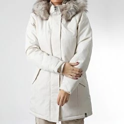 Vente flash 😀 Parka Foururre Femme Katy 15156573 Beige de Only ⌛ -Promos Only Boutique only 341789 15156573 EGGNOG 20221024T141917 03