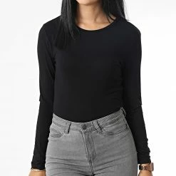 Acheter 🌟 Tee 👚 Shirt Manches Longues Femme Sandy Noir de Only 🥰 6 Acheter 🌟 Tee 👚 Shirt Manches Longues Femme Sandy Noir de Only 🥰 -Promos Only Boutique only 342028 15272092 BLACK 20221103T112150 03