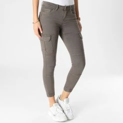 Top 10 🎉 Pantalon Cargo Skinny Femme Missouri Taupe de Only 😀 -Promos Only Boutique only 342047 15170889 FALCON 20221110T142158 03