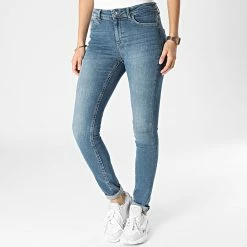 Coupon 🔥 Jean Skinny Femme Blush Bleu Denim de Only ❤️ -Promos Only Boutique only 342191 15260848 MEDIUM BLUE DENIM 20221110T150304 04