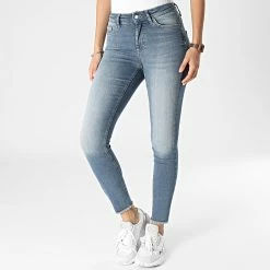 Remise 🔥 Jean Skinny Femme Blush Bleu Wash de Only ✔️ -Promos Only Boutique only 342192 15269046 SPEC BLUE GREY DENIM 20221110T150138 04