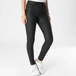 Remise 👍 Jean Skinny Femme Royal Noir de Only 🔔 -Promos Only Boutique only 343877 15159341 BLACK 20221110T143125 03