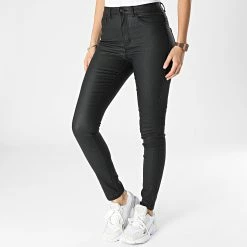 Remise 👍 Jean Skinny Femme Royal Noir de Only 🔔 -Promos Only Boutique only 343877 15159341 BLACK 20221110T143126 04