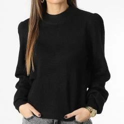 Nouveau ✔️ Pull Femme Rue Noir de Only ⌛