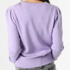 Top 10 ⭐ Pull Femme Marco Violet de Only 😍 -Promos Only Boutique only 344376 15237060 VIOLET TULIP MEL 20221114T121144 04