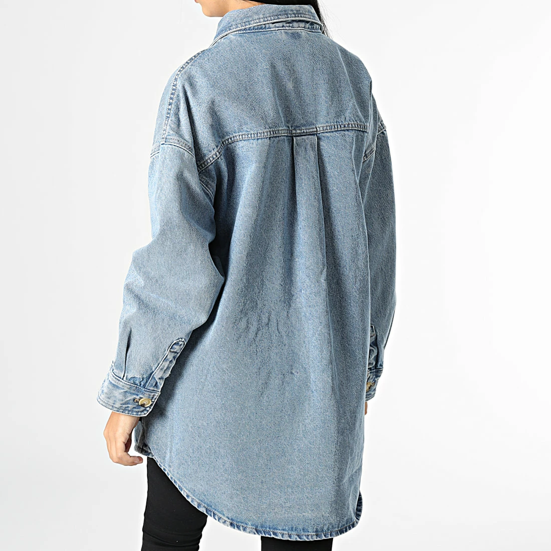Top 10 😉 Veste Jean Large Femme Club Bleu Denim de Only 🧨 4 Top 10 😉 Veste Jean Large Femme Club Bleu Denim de Only 🧨 – Image 4