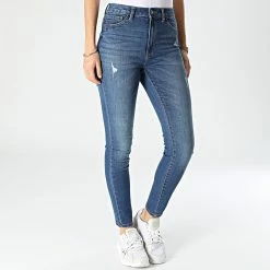 Top 10 🔔 Jean Skinny Femme Rain-Wauw Bleu Denim de Only 😉 -Promos Only Boutique only 346033 15264015 BLUE DENIM 20221110T150051 03