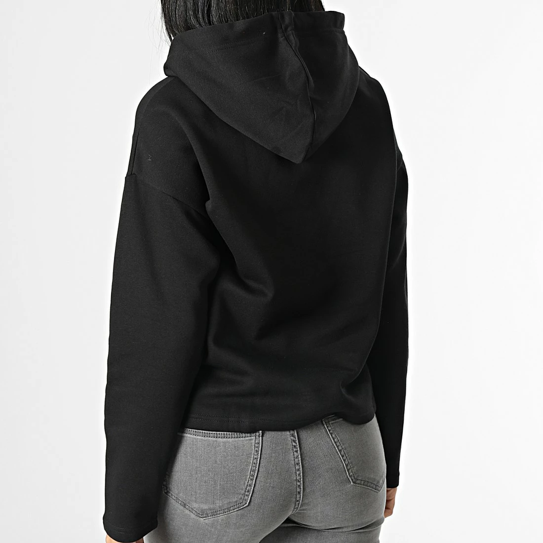 Meilleure affaire 👏 Sweat Capuche Femme Naja Noir de Only 🥰 4 Meilleure affaire 👏 Sweat Capuche Femme Naja Noir de Only 🥰 – Image 4
