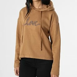 De gros 🤩 Sweat Capuche Femme Naja Camel de Only 😉 -Promos Only Boutique only 346760 15274869 TOASTED COCONUT ROSE GOLD 20221108T135633 03