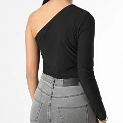 Meilleur prix 🧨 Haut Femme Manche Longue Sansa Noir de Only 🌟 -Promos Only Boutique only 346763 15273859 BLACK 20221108T135121 04